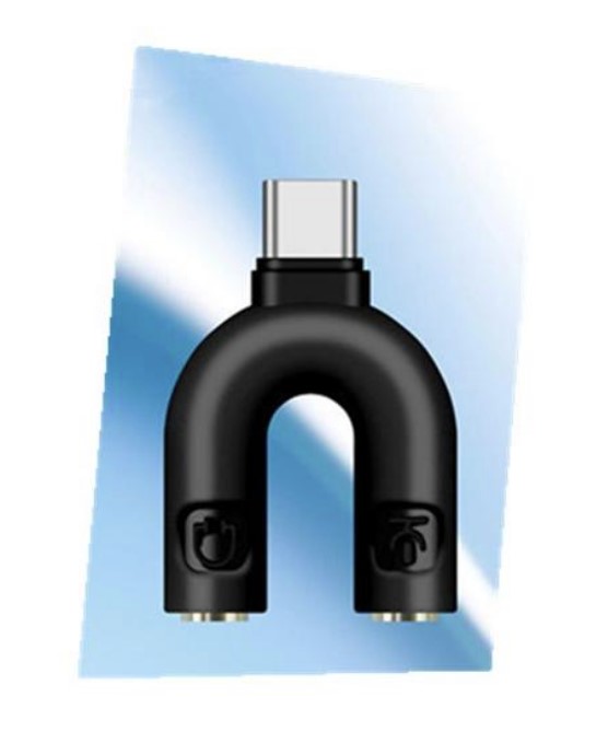U Type Adapter Black (Type C) 